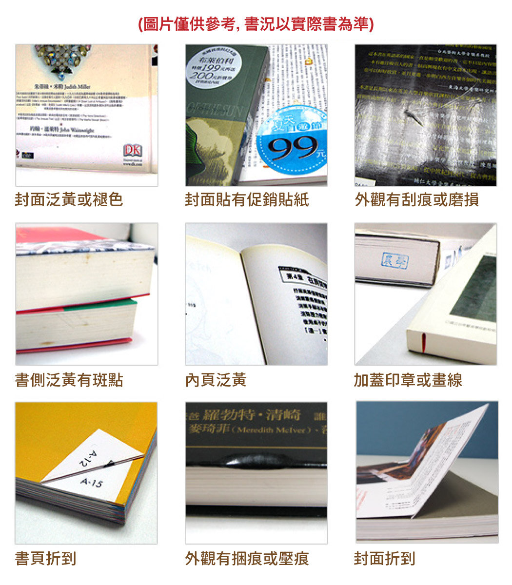 絕版品可能書況